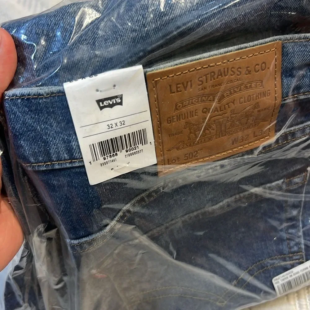 LEVIS - 502 TAPER FIT MEN'S JEANS